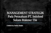 Managemen Strategik Pada Perusahaan PT Indofood Sukses Makmur Tbk