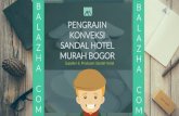 Pengrajin Konveksi Sandal Hotel Murah Di Bogor