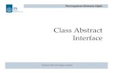 Class Abstract Class Abstract Interface
