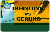 Gerund vs infinitive