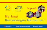 Proposal Berbagi Kemenangan Ramadhan 2016