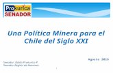 Baldo Prokurica -Foro "Una Política Minera para el Chile del siglo XXI"