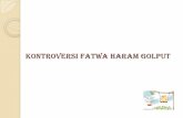 Kontroversi Fatwa Haram Golput