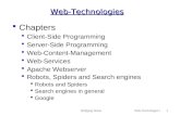 Vorlesung "Web-Technologies"