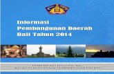 Buku Saku Informasi Pembangunan Daerah Bali Tahun 2014