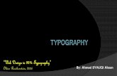 “Web Design is 95% Typography”