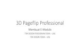 Membuat E-Modul dengan 3D PageFlip Professional