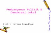 Pembangunan Politik dan Studi Demokrasi dalam Perspektif Politik ...