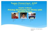 Tugas Mata Kuliah AIDP: "Strategi Penentuan Harga"1