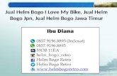 WA +62 857.9196.8895 (Indosat) Jual Helm Bogo I Love My Bike, Jual Helm Bogo JPN, Jual Helm Bogo Jawa Timur