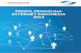 Indonesia internet survey by apjii 2014