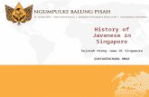 Sejarah Orang Jawa di Singapura/ History of Javanese in Singapore - Suryakenchana Omar