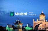 Masjeed, Social Network berbasis Masjid
