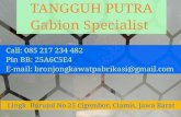 Harga Jual Kawat Bronjong Palembang, Agen 085.217.234.482