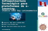 Infraestructura tecnológica para plataformas e-learning