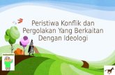 Terjadinya konflik berdasarkan ideologi di Indonesia