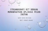 Danang Jaya, Query Adika Rezylana - Steganografi DCT dengan Memanfaatkan Aplikasi Pesan Instan
