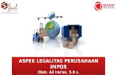 Aspek Legalitas Perusahaan Impor