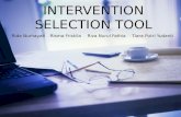 teknologi kinerja (intervention selection tool)