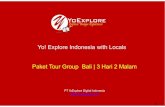 Paket Tour Bali | 4D3N | Hotel+Tour+Flight
