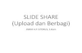 Upload dan share slide presentasi SLIDE SHARE