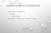 Karakteristik transistor_HaniPrasetyo_UniversitasTidar