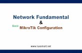 Network fundamental & mikro tik basic ahmad lukman