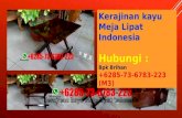 Jual Kerajinan ukiran Kayu Meja lipat murah Bandung, Meja lipat Kayu, Pengrajin Kayu Ukir Bandung