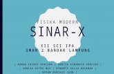 Fisika Modern - SINAR X (Presentasi SMA)