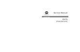 (Service Manual Di470) Manual de Mantenimiento para Maquinas Fotocopiadoras Minolta Dialta 470