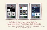 Aplikasi editing foto mobile