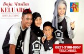 0821-3100-8957 (t-sel) | Baju Muslim Keluarga 2016