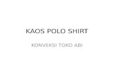 Jasa pembuatan kaos polo shirt bekasi 085692300069