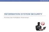 Information System Security - Konsep dan Kebijakan Keamanan