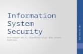 Information System Security - Akuntabilitas dan Akses Kontrol