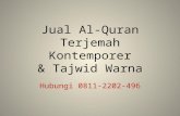 0811-2202- 496 || Jual Al Quran Terjemah Indonesia Murah  Jember