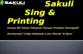 Prezantimi Sakuli Sing & Printing