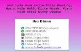0857.9196.8895 (Indosat) Helm Hello Kitty Murah Bandung, Jual Helm Hello Kitty Di Bandung, Helm Bergambar Hello Kitty