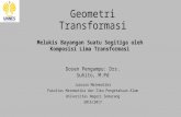 Tugas akhir Geotrans kelompok 2 - komposisi 5 transformasi