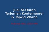0811-2202-496 | Jual Al Quran Terjemah Kontemporer Lengkap Surabaya
