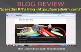 Blog Review (JParadisi RN's Blog)
