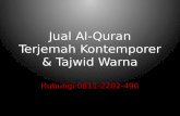 0811-2202-496 || Jual Al Quran Tajwid Warna Lengkap