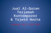 0811-2202-496 | Jual Al Quran Terjemah Kontemporer Lengkap