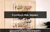 Jual-Distributor-Supplier-Pabrik Furniture Rak Sepatu