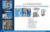 Jual industrial mixer PT. Ravinco 0812.9912.131