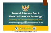 Provinsi Sulawesi Barat menuju Universal Coverage Tahun 2017