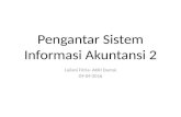 Pengantar Sistem Informasi Akuntansi 2
