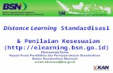 Pengembangan Sistem Pembelajaran Jarak Jauh Standardisasi