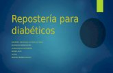 Repostería para diabéticos (1)