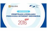 Infografis Penetrasi dan Perilaku Pengguna Internet Indonesia 2016 APJII